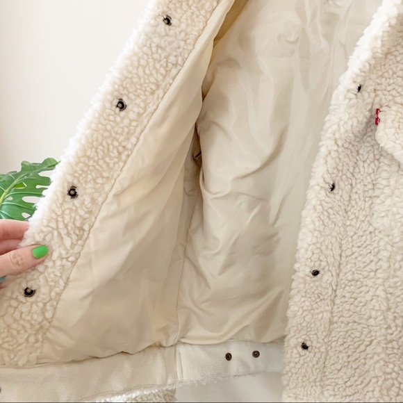 Levi’s All Over Sherpa Sherling Trucker Jacket - Picture 10 of 16